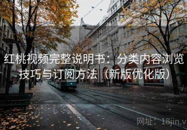 红桃视频完整说明书：分类内容浏览技巧与订阅方法（新版优化版）