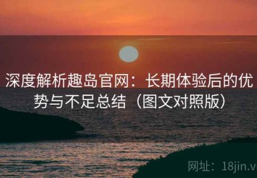 深度解析趣岛官网：长期体验后的优势与不足总结（图文对照版）