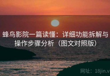 蜂鸟影院一篇读懂：详细功能拆解与操作步骤分析（图文对照版）