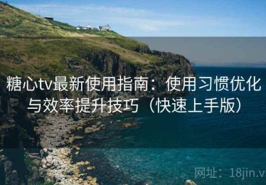 糖心tv最新使用指南：使用习惯优化与效率提升技巧（快速上手版）