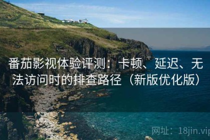 番茄影视体验评测：卡顿、延迟、无法访问时的排查路径（新版优化版）