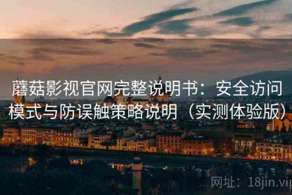 蘑菇影视官网完整说明书：安全访问模式与防误触策略说明（实测体验版）