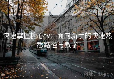 快速掌握糖心tv：面向新手的快速熟悉路径与教学