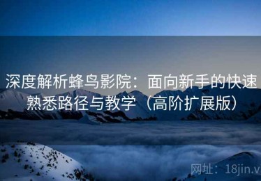 深度解析蜂鸟影院：面向新手的快速熟悉路径与教学（高阶扩展版）