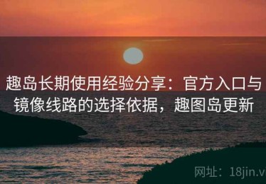 趣岛长期使用经验分享：官方入口与镜像线路的选择依据，趣图岛更新