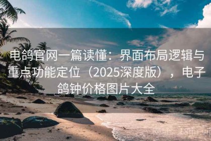 电鸽官网一篇读懂：界面布局逻辑与重点功能定位（2025深度版），电子鸽钟价格图片大全