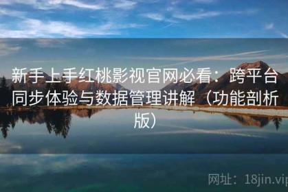 新手上手红桃影视官网必看：跨平台同步体验与数据管理讲解（功能剖析版）