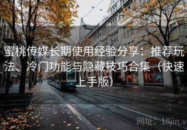 蜜桃传媒长期使用经验分享：推荐玩法、冷门功能与隐藏技巧合集（快速上手版）