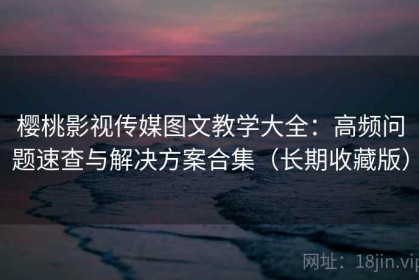 樱桃影视传媒图文教学大全：高频问题速查与解决方案合集（长期收藏版）