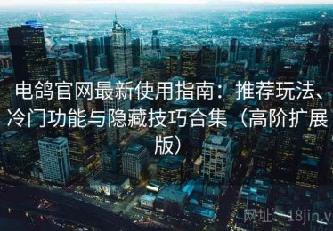 电鸽官网最新使用指南：推荐玩法、冷门功能与隐藏技巧合集（高阶扩展版）