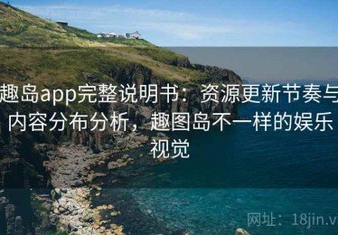 趣岛app完整说明书：资源更新节奏与内容分布分析，趣图岛不一样的娱乐视觉