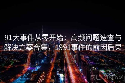91大事件从零开始：高频问题速查与解决方案合集，1991事件的前因后果