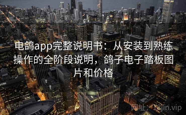 电鸽app完整说明书:从安装到熟练操作的全阶段说明,鸽子电子踏板图片和价格 电鸽app完整说明书:从安装到熟练操作的全阶段说明,鸽子电子踏板图片和价格