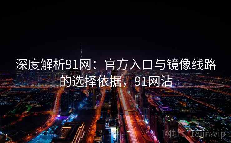深度解析91网:官方入口与镜像线路的选择依据,91网沾 深度解析91网:官方入口与镜像线路的选择依据,91网沾